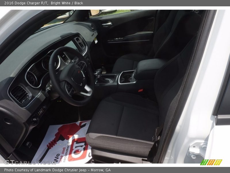 Bright White / Black 2016 Dodge Charger R/T