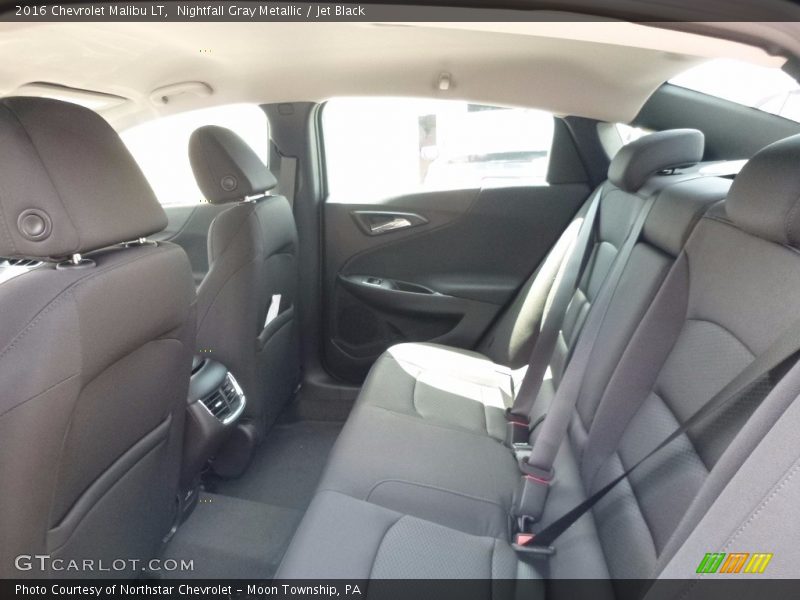 Nightfall Gray Metallic / Jet Black 2016 Chevrolet Malibu LT