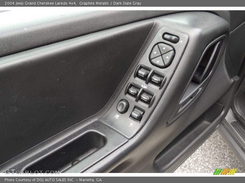 Graphite Metallic / Dark Slate Gray 2004 Jeep Grand Cherokee Laredo 4x4
