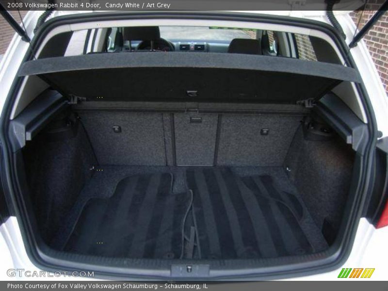 Candy White / Art Grey 2008 Volkswagen Rabbit 4 Door