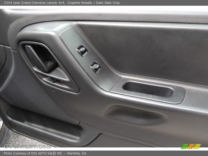Graphite Metallic / Dark Slate Gray 2004 Jeep Grand Cherokee Laredo 4x4