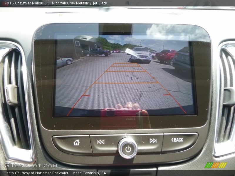 Nightfall Gray Metallic / Jet Black 2016 Chevrolet Malibu LT