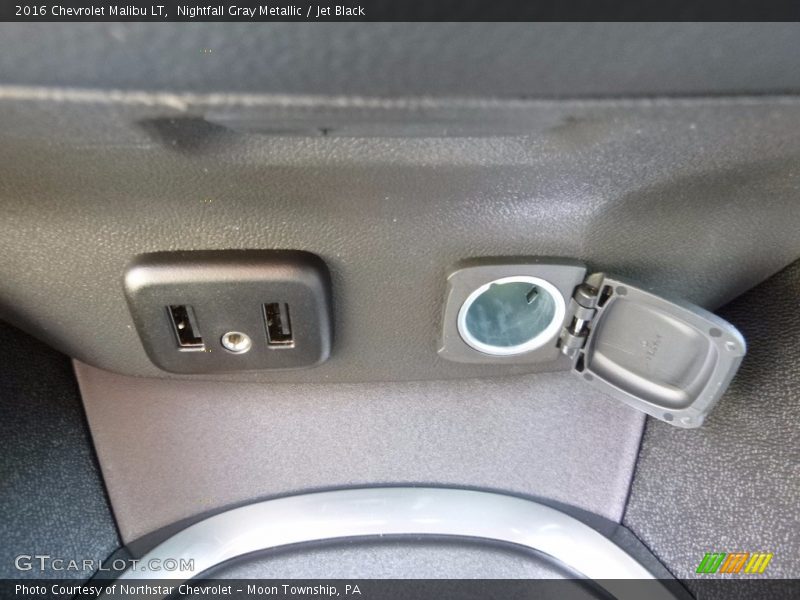 Nightfall Gray Metallic / Jet Black 2016 Chevrolet Malibu LT
