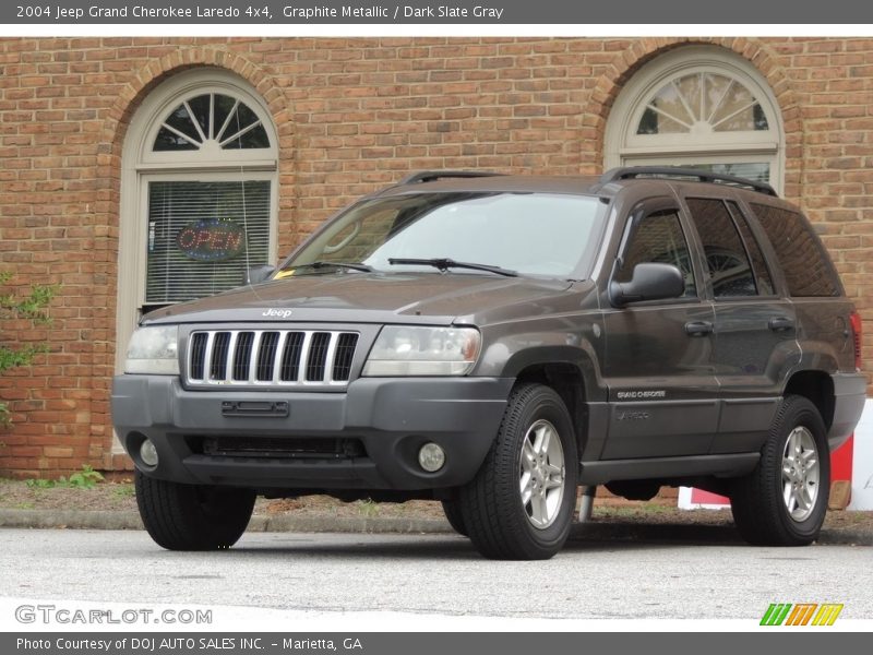 Graphite Metallic / Dark Slate Gray 2004 Jeep Grand Cherokee Laredo 4x4