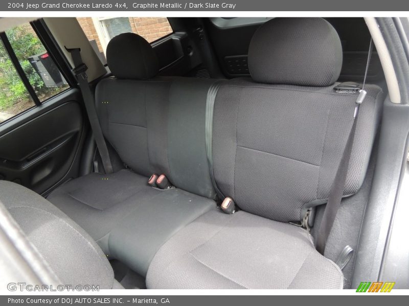 Graphite Metallic / Dark Slate Gray 2004 Jeep Grand Cherokee Laredo 4x4