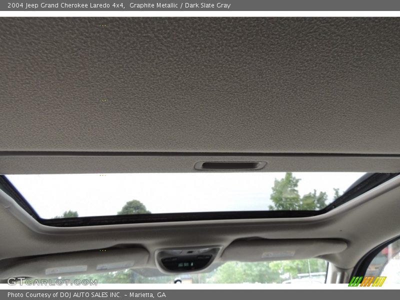 Graphite Metallic / Dark Slate Gray 2004 Jeep Grand Cherokee Laredo 4x4