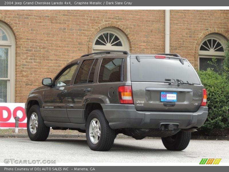 Graphite Metallic / Dark Slate Gray 2004 Jeep Grand Cherokee Laredo 4x4
