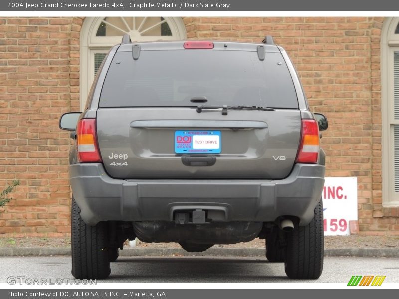 Graphite Metallic / Dark Slate Gray 2004 Jeep Grand Cherokee Laredo 4x4