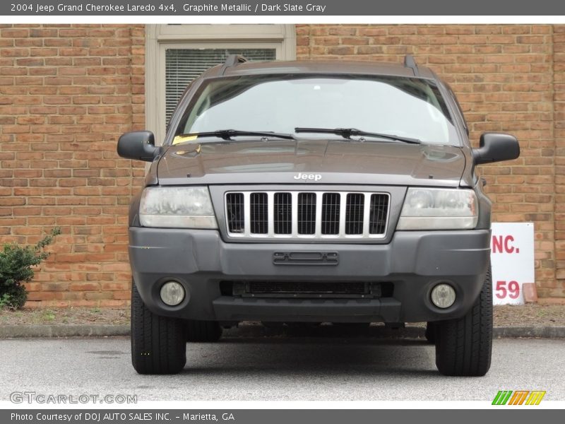 Graphite Metallic / Dark Slate Gray 2004 Jeep Grand Cherokee Laredo 4x4