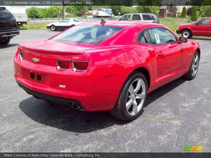 Victory Red / Black 2010 Chevrolet Camaro LT/RS Coupe