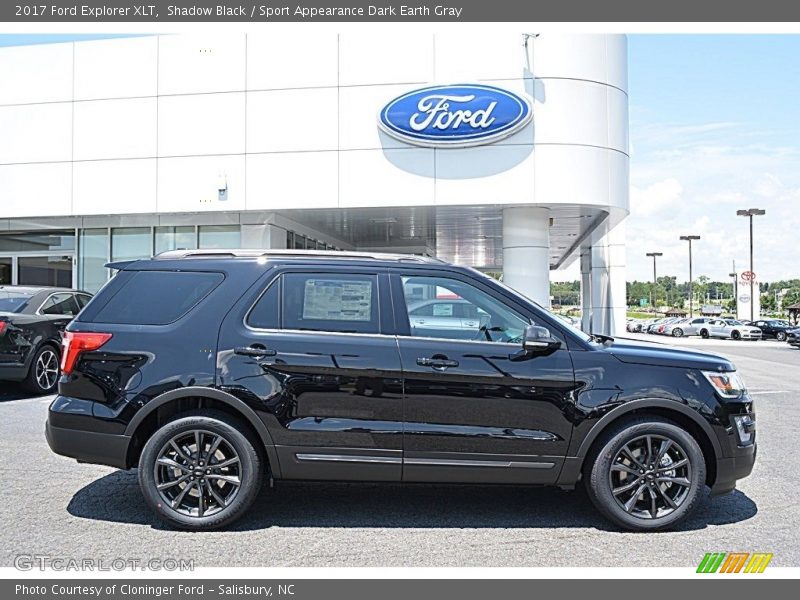  2017 Explorer XLT Shadow Black