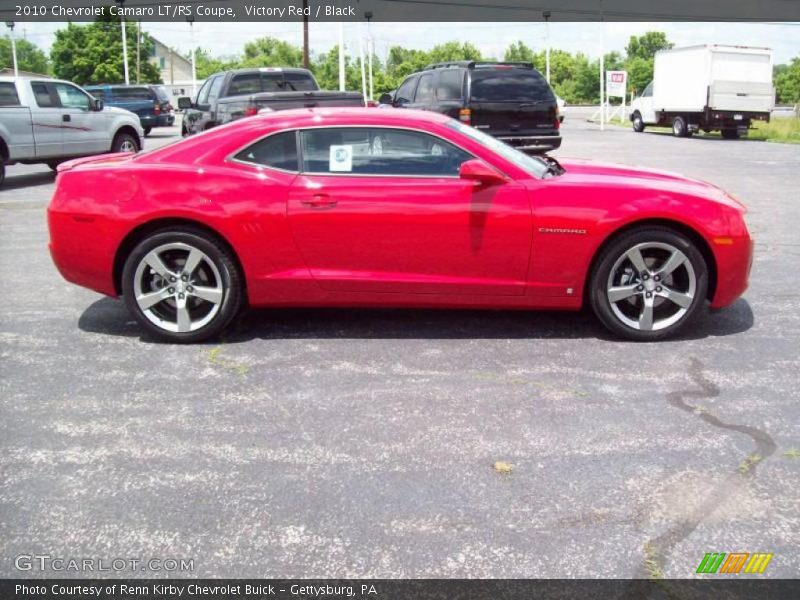 Victory Red / Black 2010 Chevrolet Camaro LT/RS Coupe
