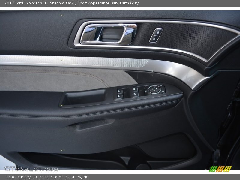 Shadow Black / Sport Appearance Dark Earth Gray 2017 Ford Explorer XLT