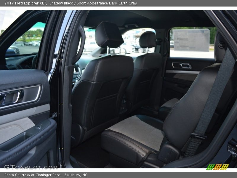 Shadow Black / Sport Appearance Dark Earth Gray 2017 Ford Explorer XLT