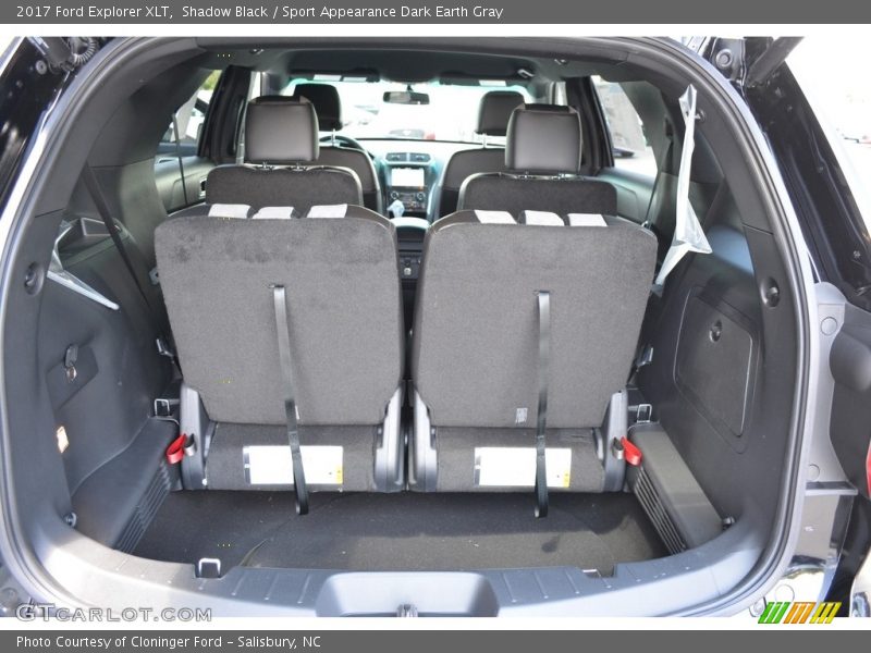 Shadow Black / Sport Appearance Dark Earth Gray 2017 Ford Explorer XLT