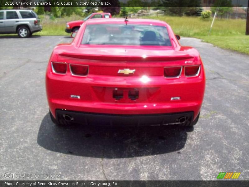 Victory Red / Black 2010 Chevrolet Camaro LT/RS Coupe