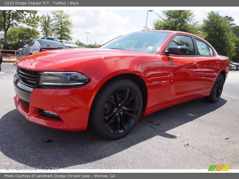 TorRed / Black 2016 Dodge Charger R/T