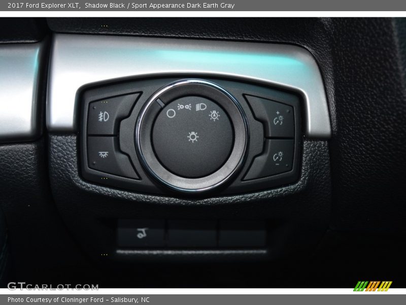 Shadow Black / Sport Appearance Dark Earth Gray 2017 Ford Explorer XLT