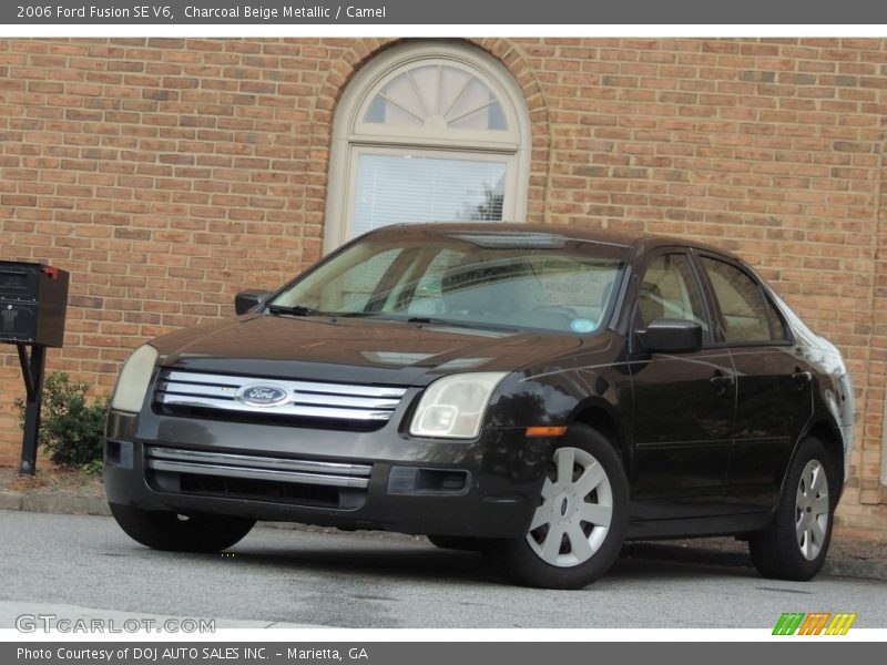 Charcoal Beige Metallic / Camel 2006 Ford Fusion SE V6