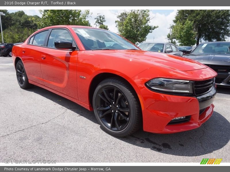 TorRed / Black 2016 Dodge Charger R/T