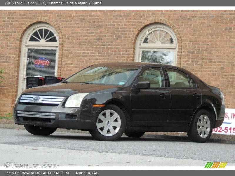 Charcoal Beige Metallic / Camel 2006 Ford Fusion SE V6