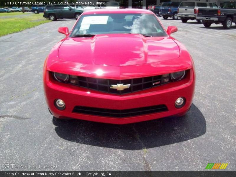 Victory Red / Black 2010 Chevrolet Camaro LT/RS Coupe