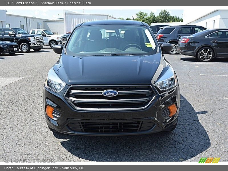 Shadow Black / Charcoal Black 2017 Ford Escape S
