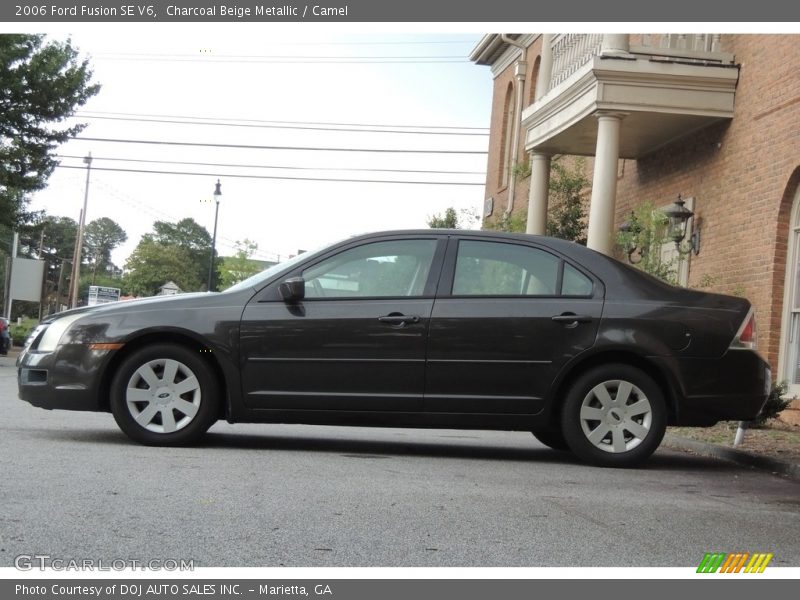 Charcoal Beige Metallic / Camel 2006 Ford Fusion SE V6