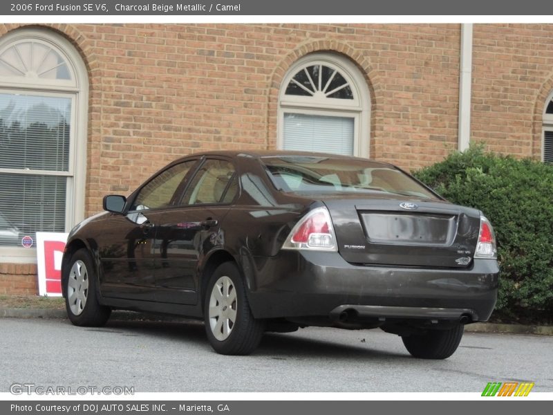 Charcoal Beige Metallic / Camel 2006 Ford Fusion SE V6