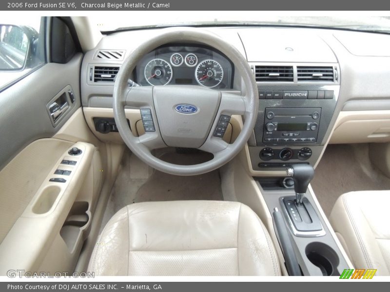 Charcoal Beige Metallic / Camel 2006 Ford Fusion SE V6