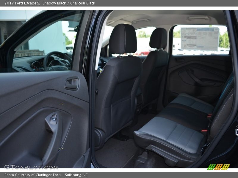 Shadow Black / Charcoal Black 2017 Ford Escape S