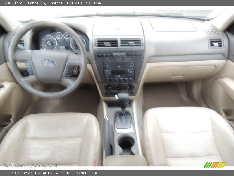 Charcoal Beige Metallic / Camel 2006 Ford Fusion SE V6