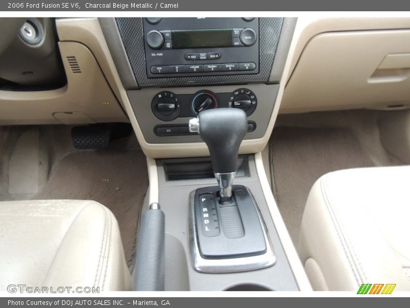 Charcoal Beige Metallic / Camel 2006 Ford Fusion SE V6