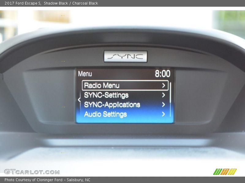 Shadow Black / Charcoal Black 2017 Ford Escape S