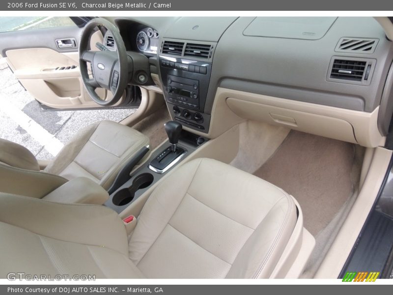 Charcoal Beige Metallic / Camel 2006 Ford Fusion SE V6