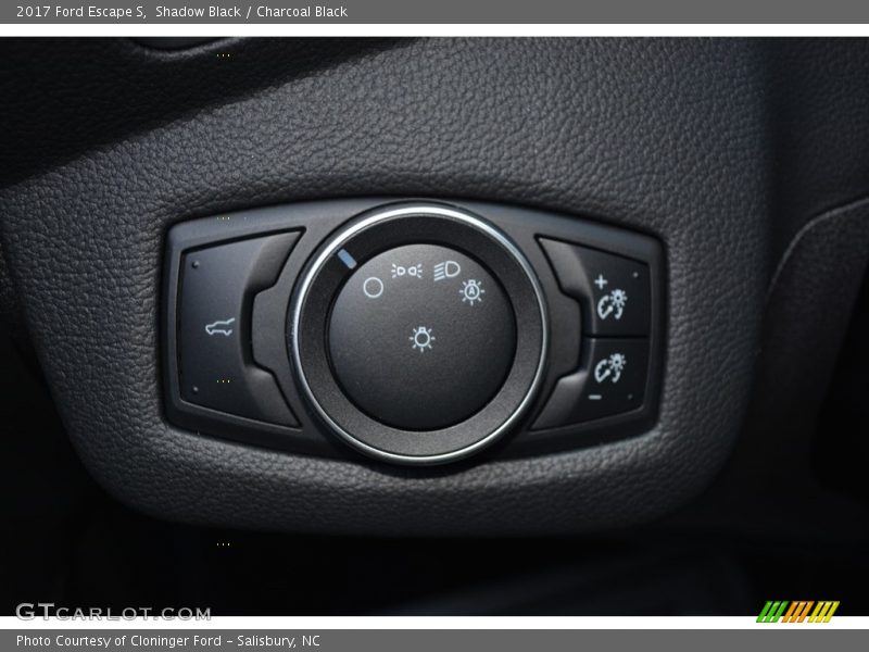 Shadow Black / Charcoal Black 2017 Ford Escape S