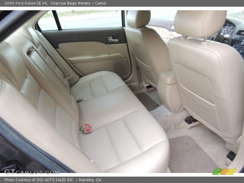Charcoal Beige Metallic / Camel 2006 Ford Fusion SE V6