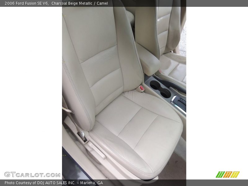 Charcoal Beige Metallic / Camel 2006 Ford Fusion SE V6