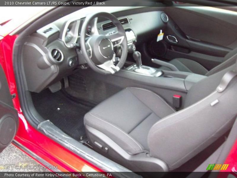 Victory Red / Black 2010 Chevrolet Camaro LT/RS Coupe