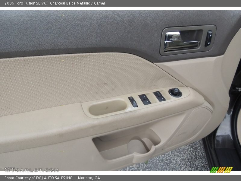 Charcoal Beige Metallic / Camel 2006 Ford Fusion SE V6