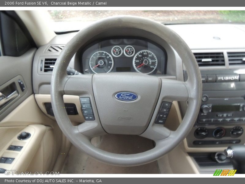 Charcoal Beige Metallic / Camel 2006 Ford Fusion SE V6
