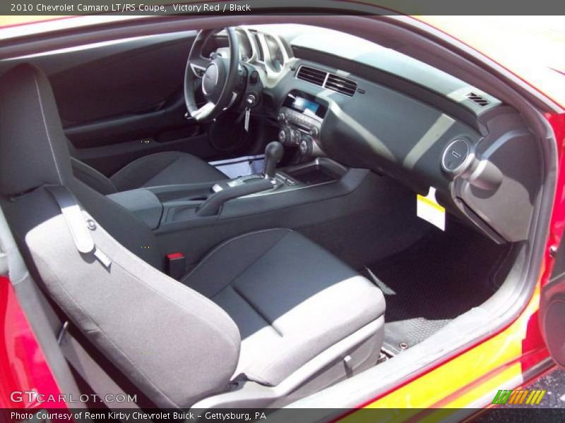 Victory Red / Black 2010 Chevrolet Camaro LT/RS Coupe