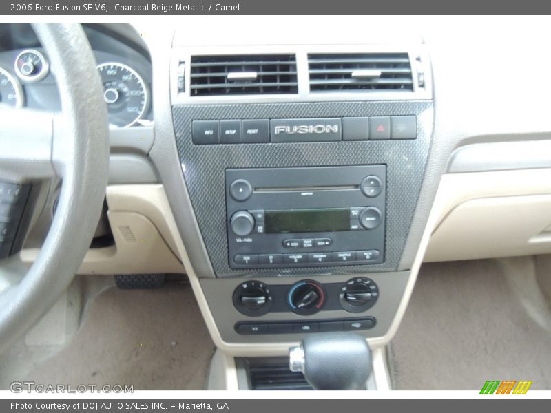 Charcoal Beige Metallic / Camel 2006 Ford Fusion SE V6