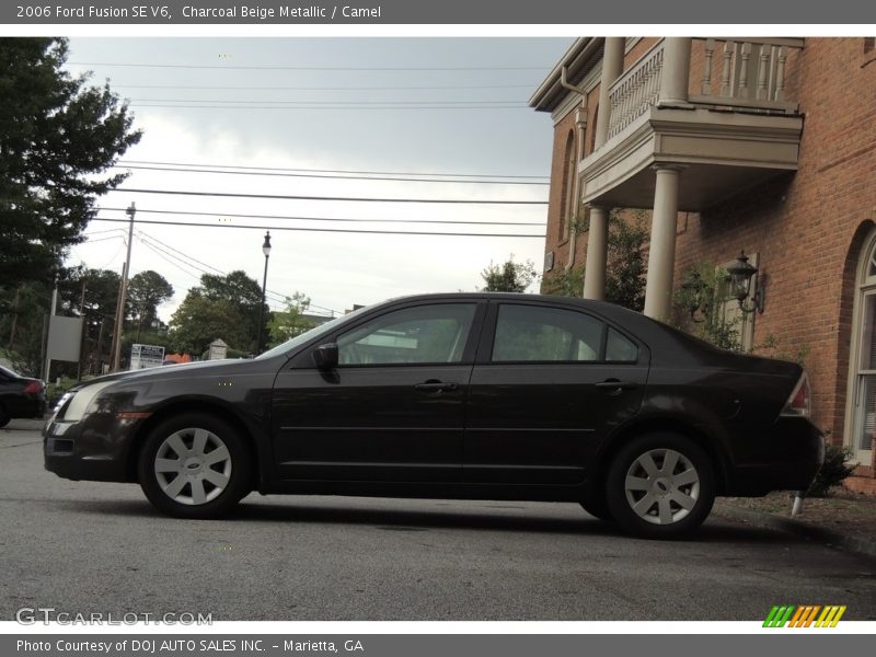 Charcoal Beige Metallic / Camel 2006 Ford Fusion SE V6