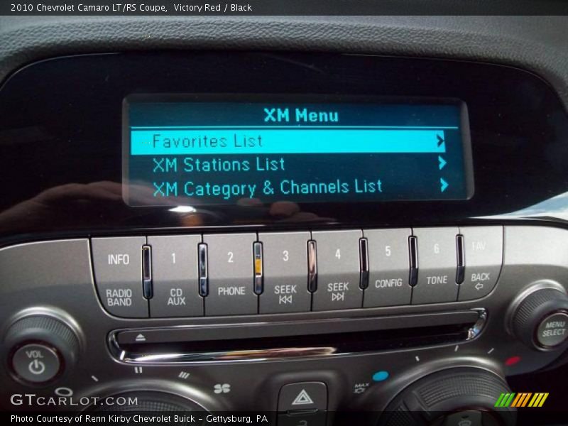 Victory Red / Black 2010 Chevrolet Camaro LT/RS Coupe