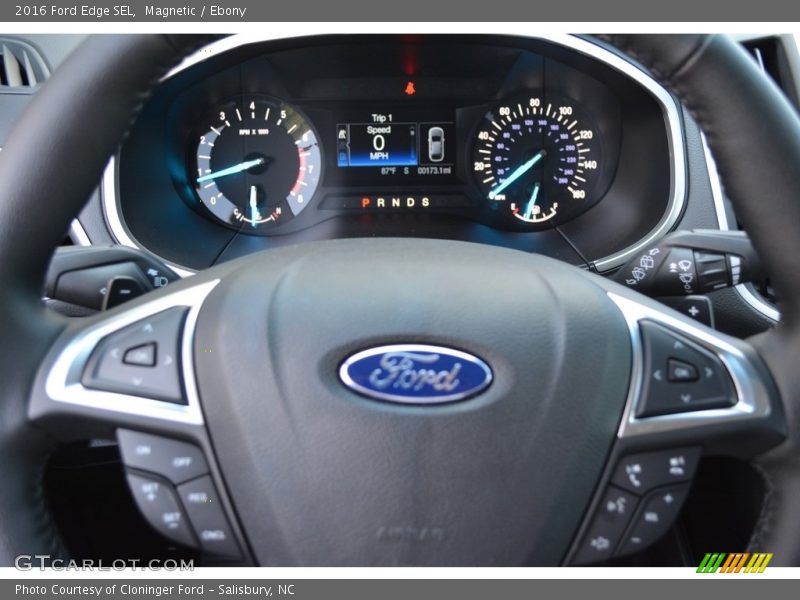 Magnetic / Ebony 2016 Ford Edge SEL