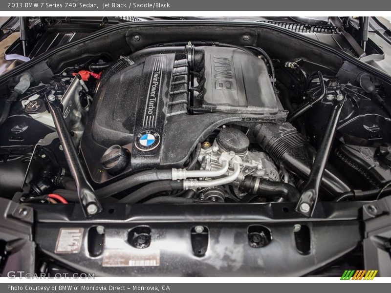 2013 7 Series 740i Sedan Engine - 3.0 Liter DI TwinPower Turbocharged DOHC 24-Valve VVT Inline 6 Cylinder