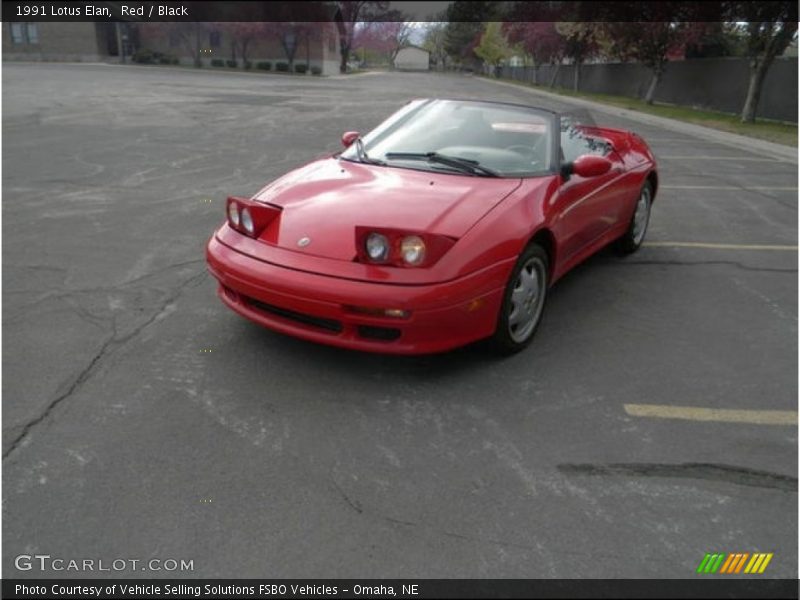 Red / Black 1991 Lotus Elan
