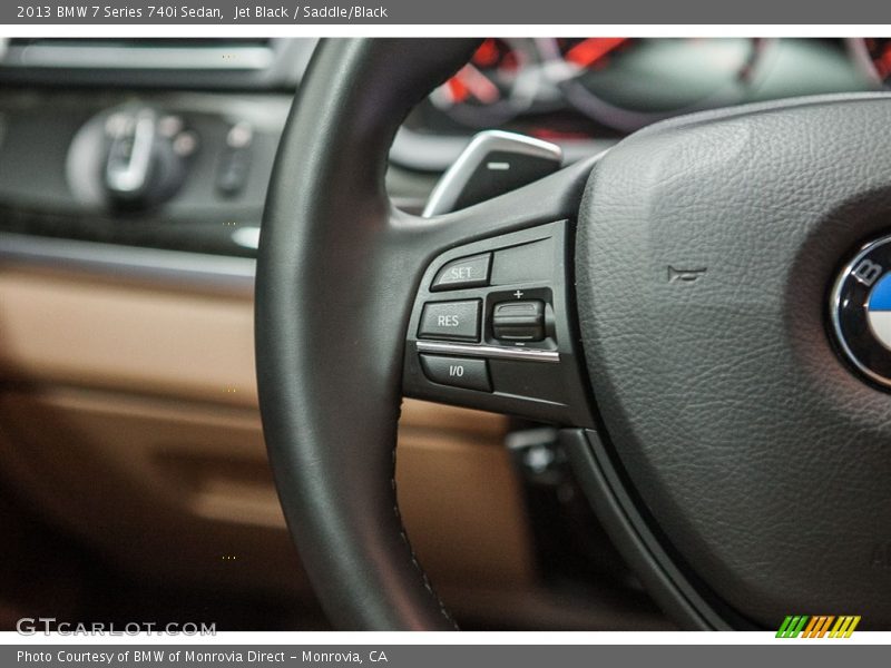 Controls of 2013 7 Series 740i Sedan