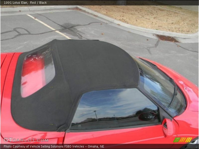 Red / Black 1991 Lotus Elan